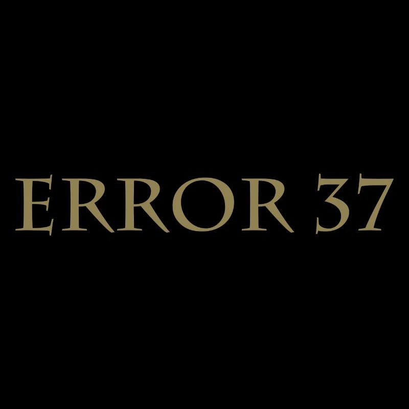 Error 37