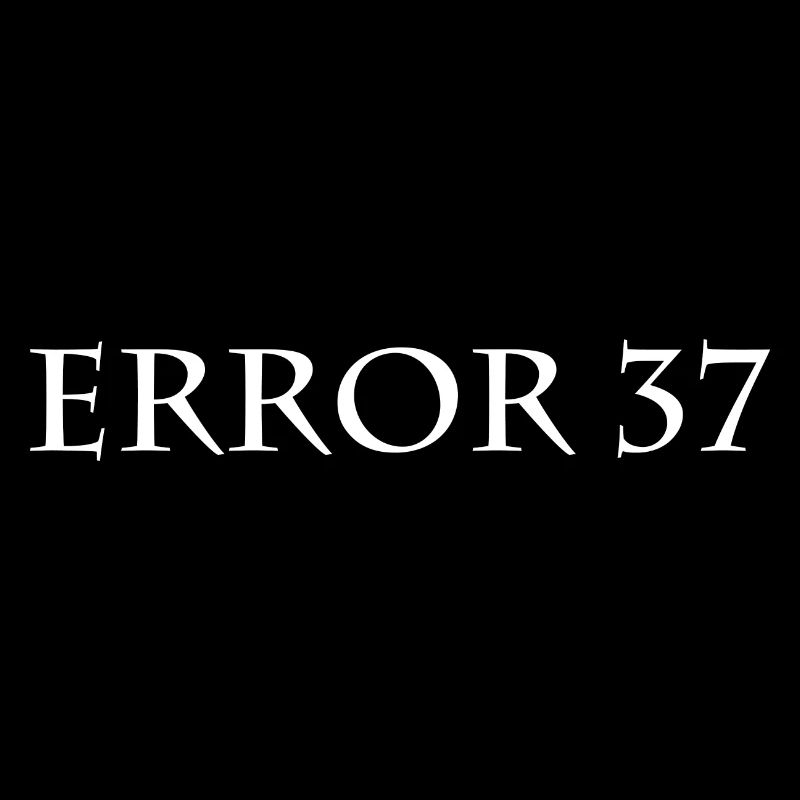 Erreur 37