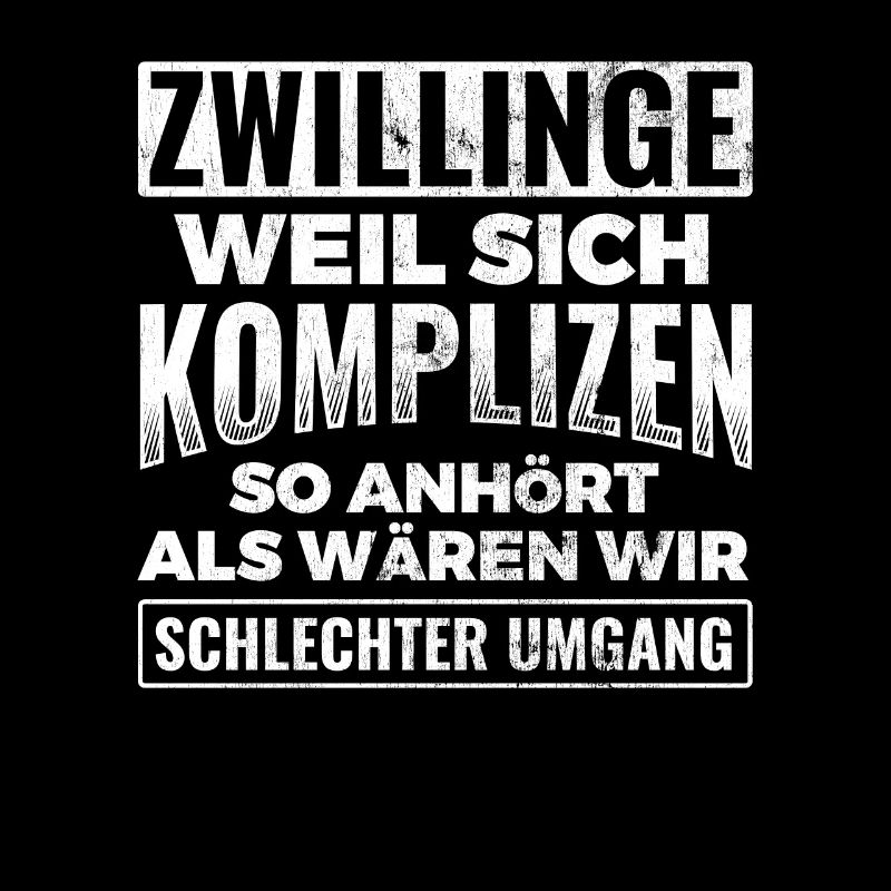 Zwillinge Zwilling Geschenk