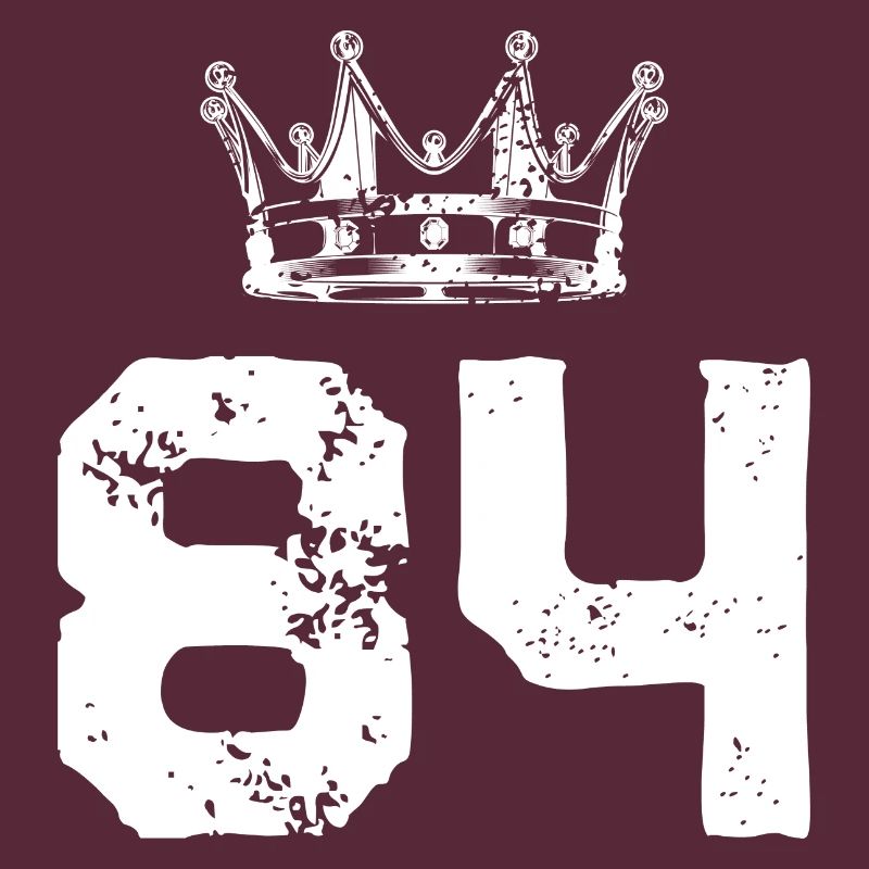 84 Number crown