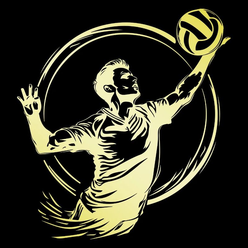 Volleyball Spieler