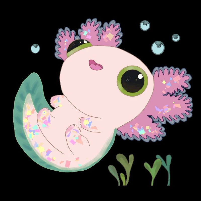 Süßes Axolotl