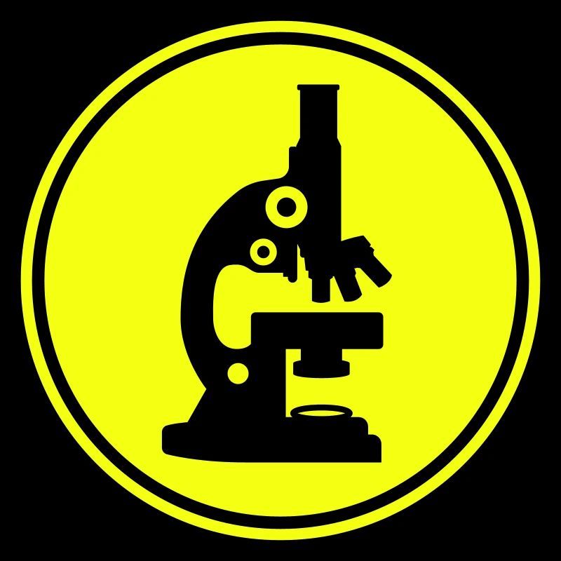Icône d’icône de microscope