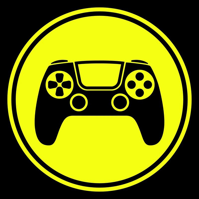 Contrôleur de symbole de manette de jeu