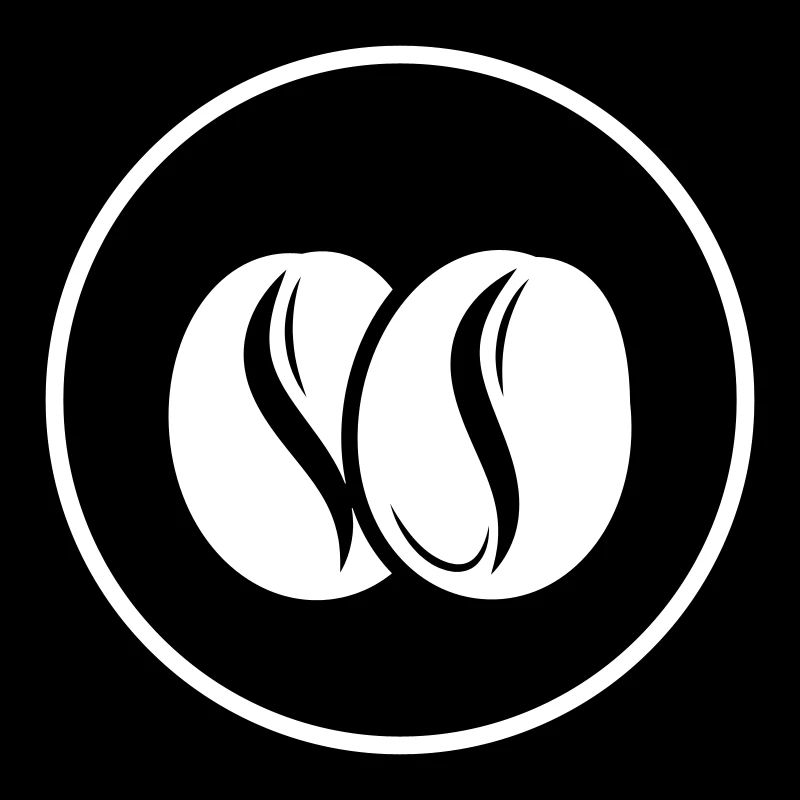 Kaffeebohne Symbol