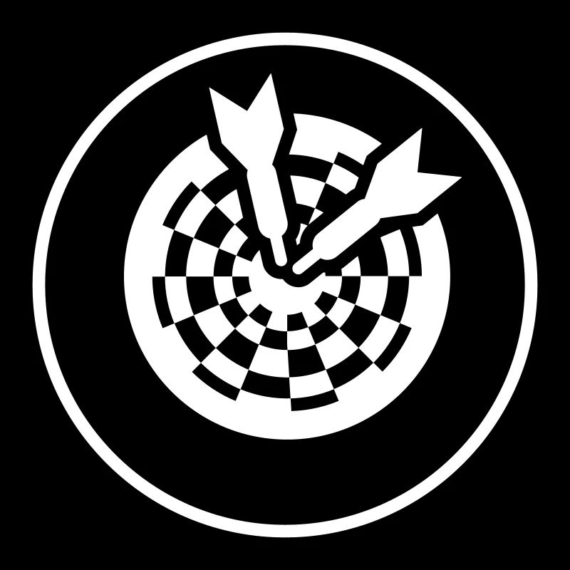 Fléchettes 180 Symbole