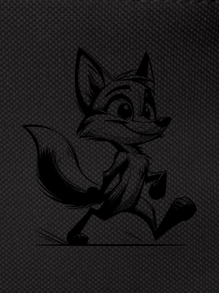 Little Naughty Fox Drawing