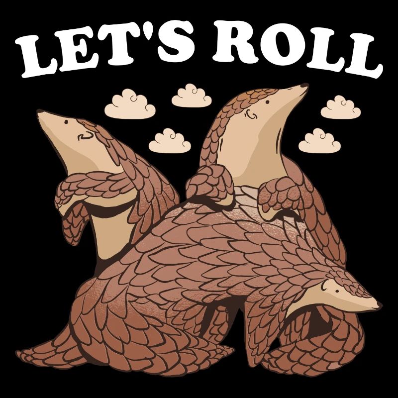 Let's Roll Pangolin
