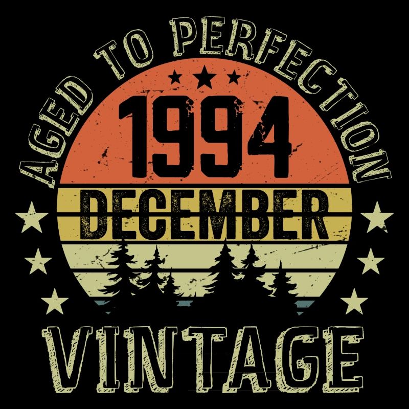 Retro Birthday Gift - Born In December 1994