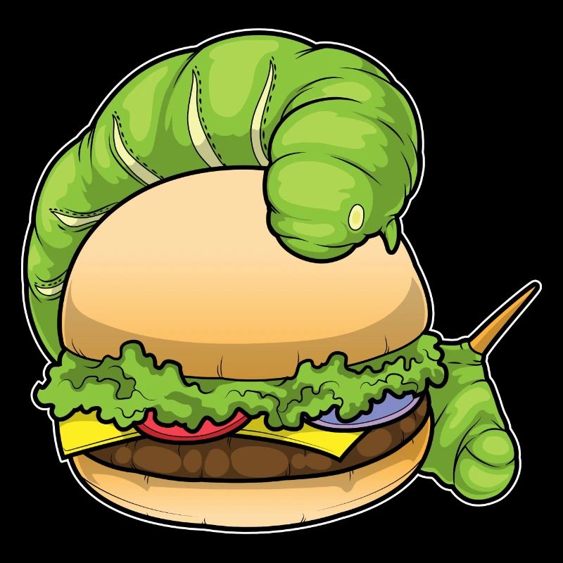 Raupe Burger