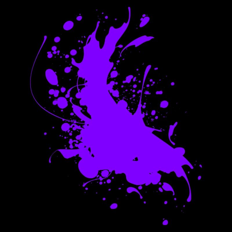 Splatter paint splashes Abstract