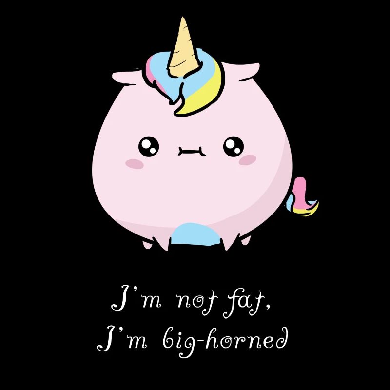 Licorne mignon mignon gros