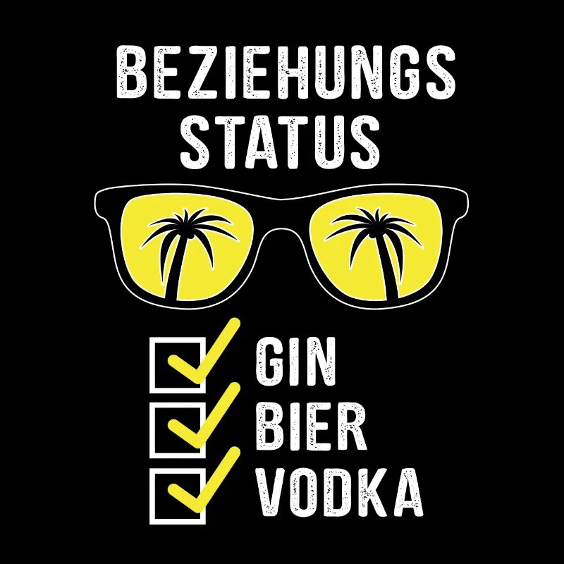 Mallorca Shirt Statut de la relation Gin Beer Vodka