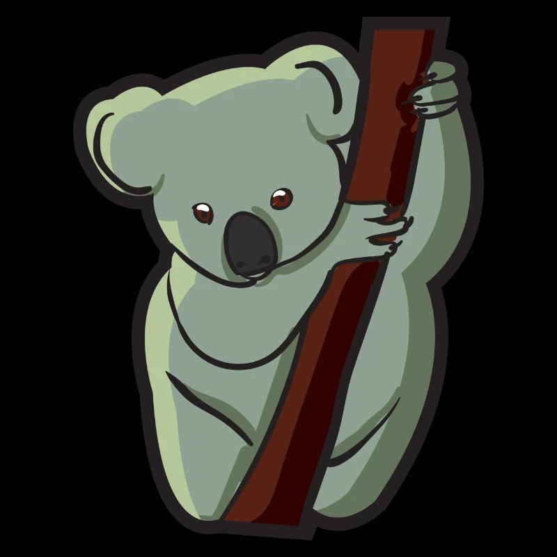 Koala Bear is a bag bear and lives in Australia