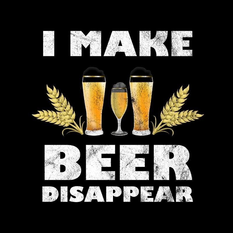 Bier lustiger BierSpruch mit Bier