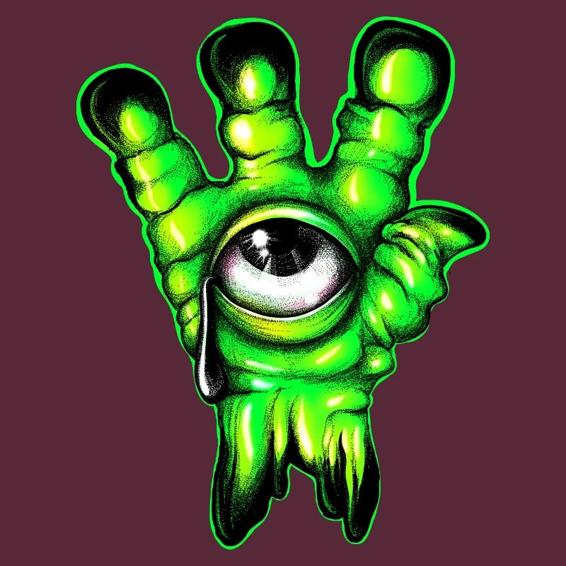 Alien Hand Farbe