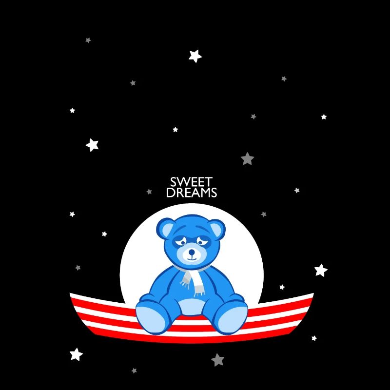 Ours en peluche endormi