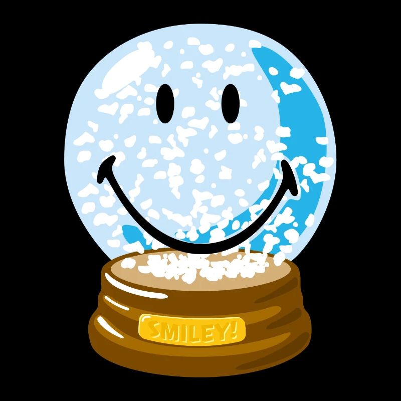 Smiley Snow Globe