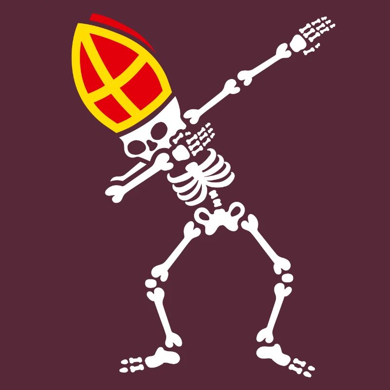 Dab Sinterklaas dab squelette Saint dabbing dabbing