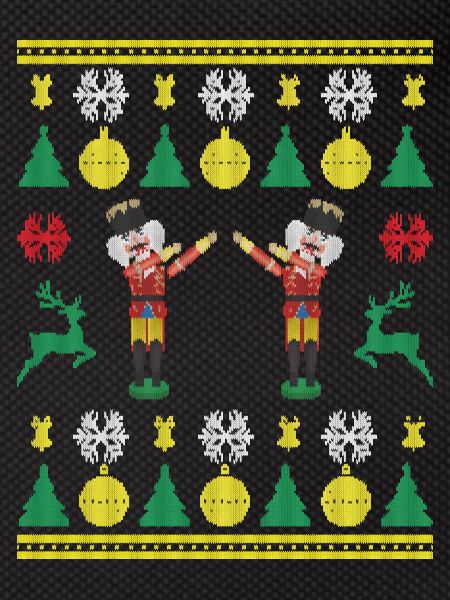 Tanzender Nussknacker Dabbing Nutcracker Knittered
