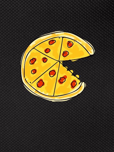 Pizza - drawing