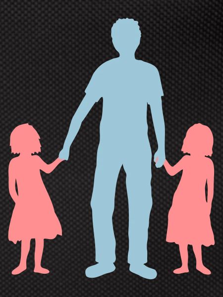 Père 2 filles