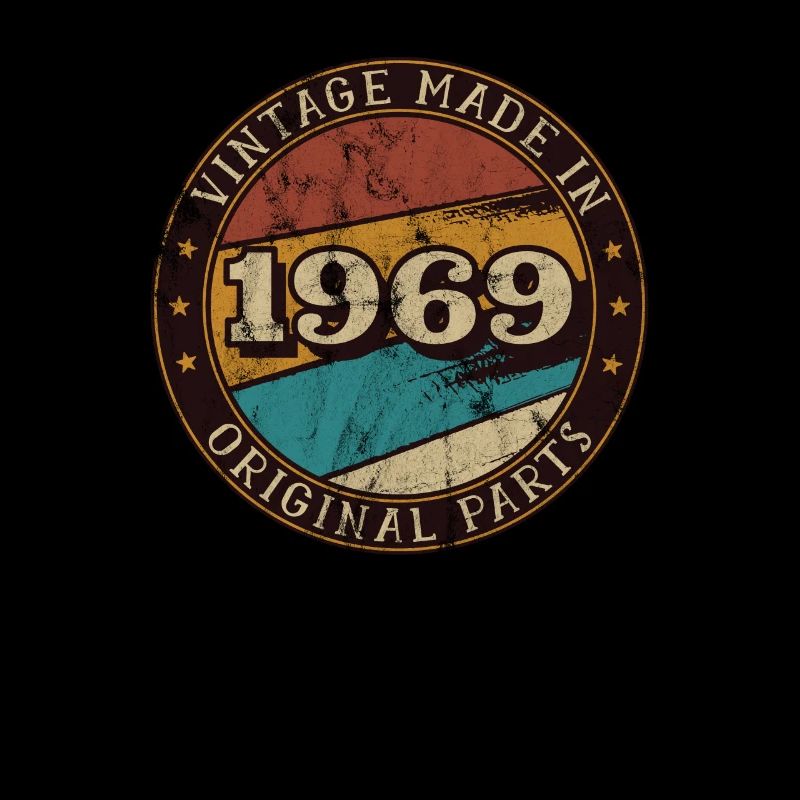 1969 Anniversaire Idée cadeau vintage