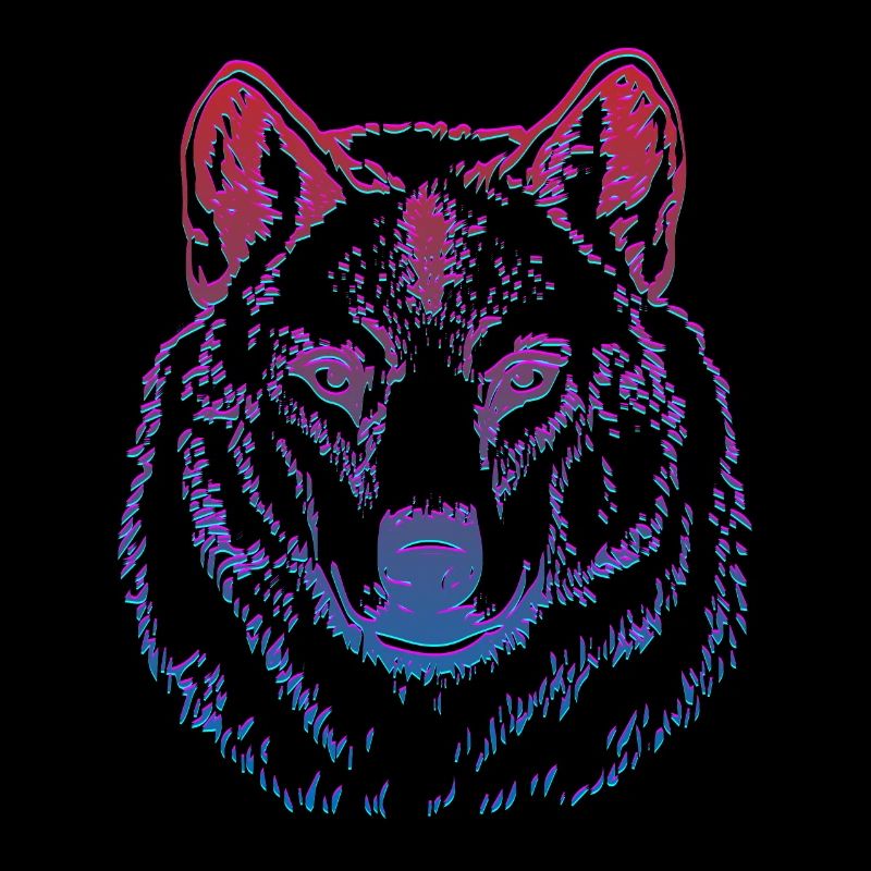 Wolf Head Graffiti