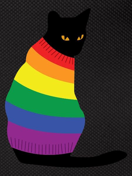rainbow cat