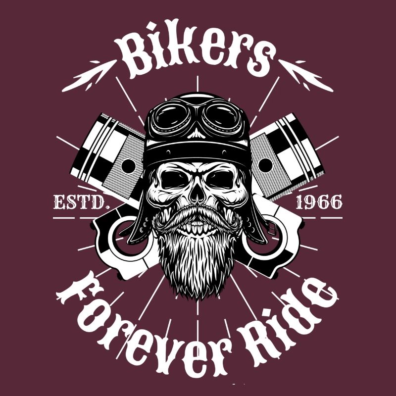 Ich bin ein Motorradfahrer.