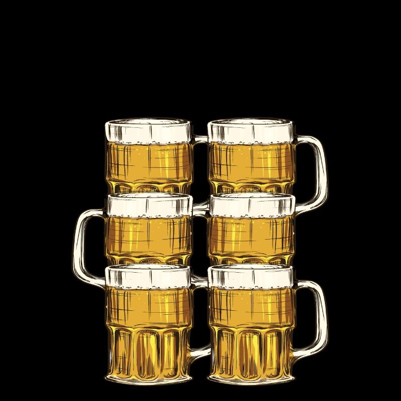 Six-Pack in Bearbeitung