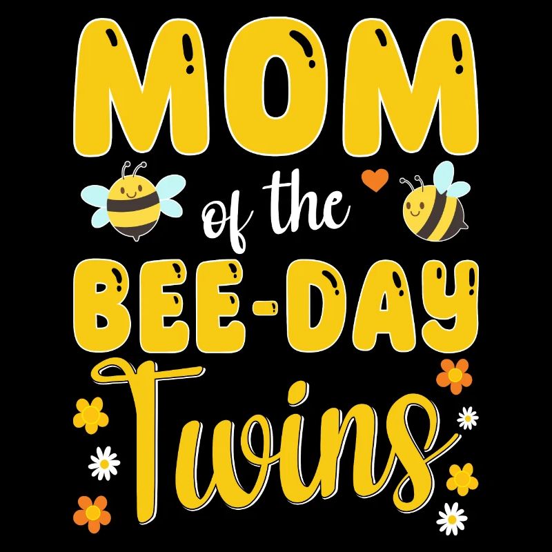 Mutter der Bee Day Zwillinge