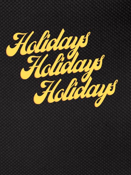 Holidays