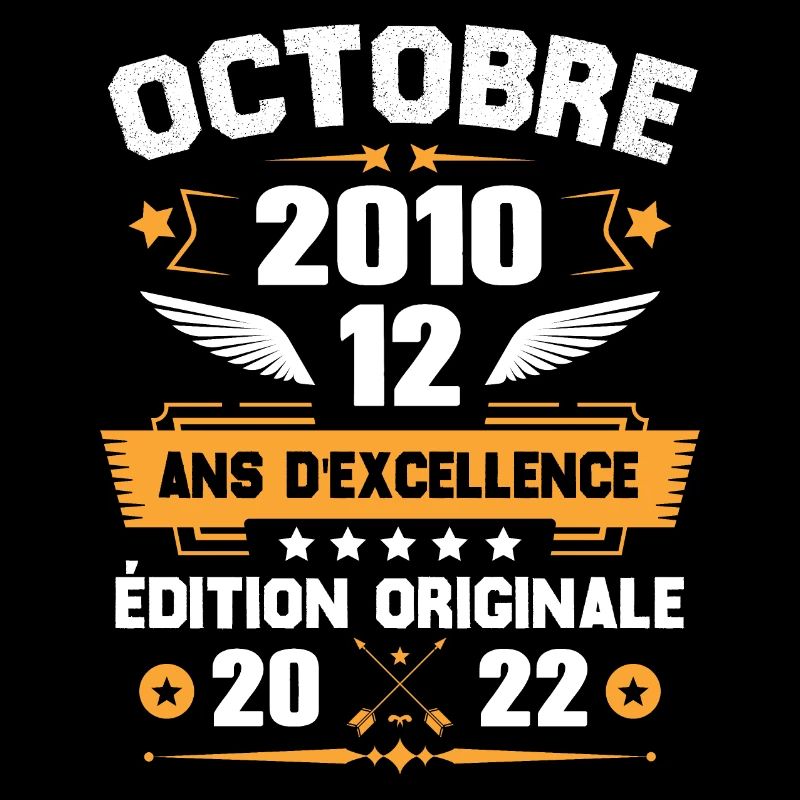 Octobre 2010 Idée Cadeau D'anniversaire 12 Ans