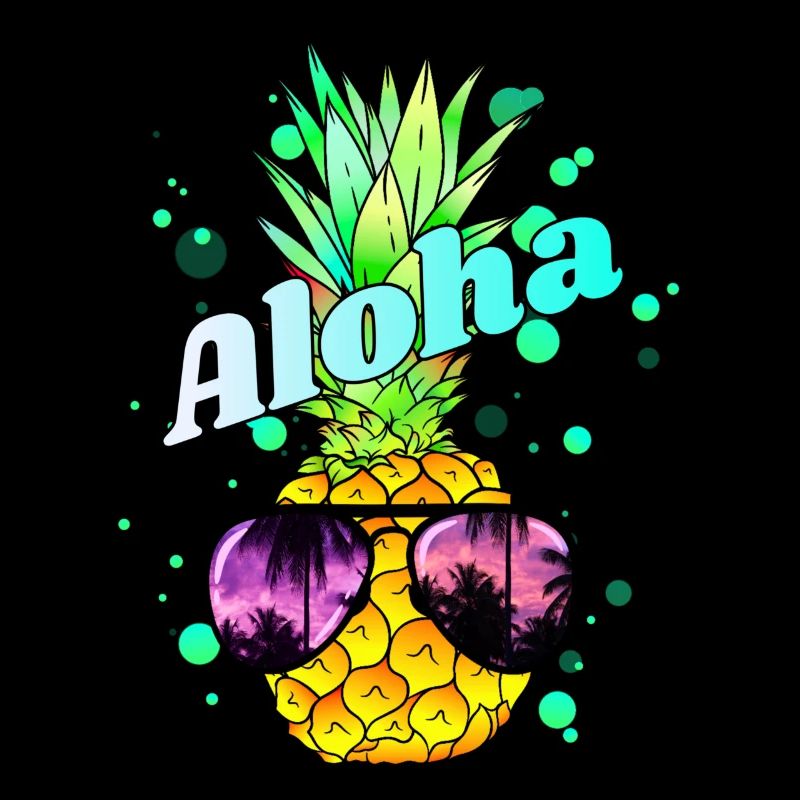 cool pineapple Aloha