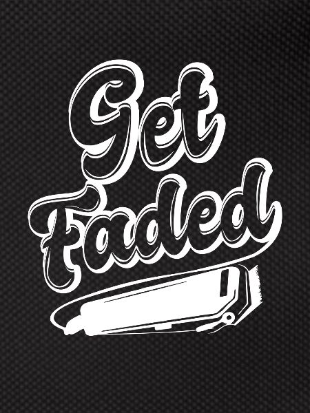 Get faded, barber retro