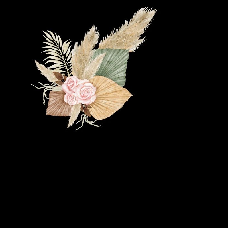 lettre S fleuris