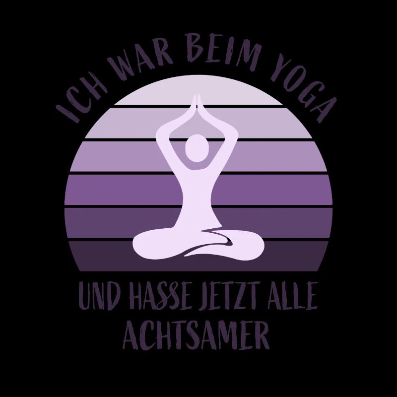 Ich war beim Yoga
