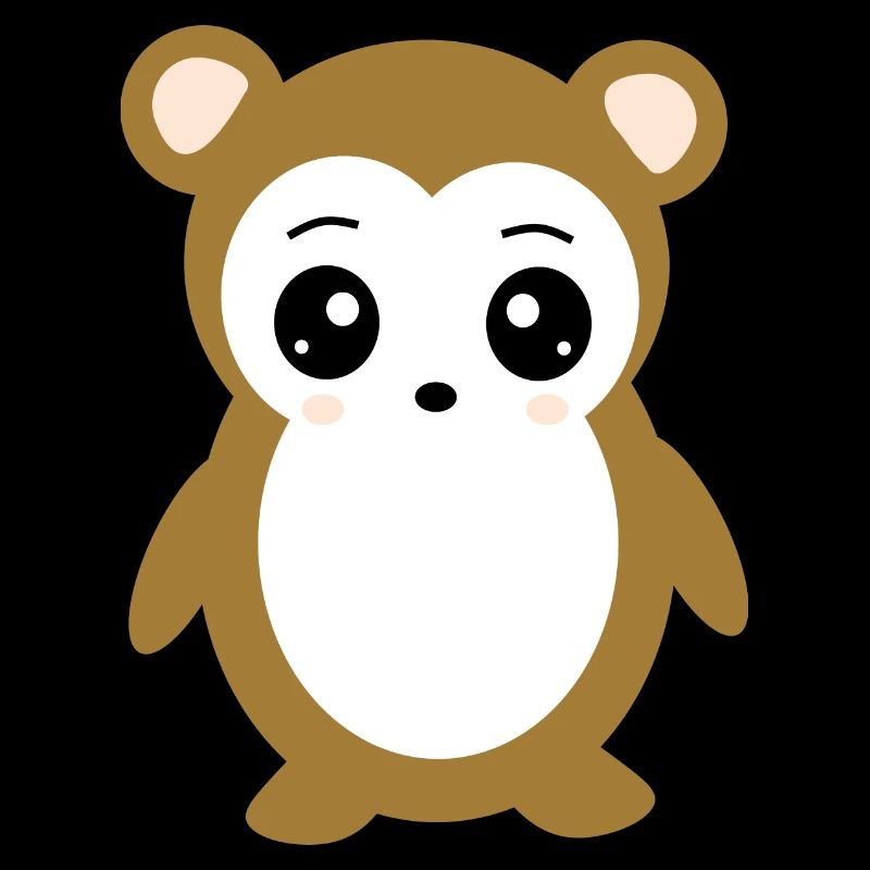 brown bear bear face eye cute