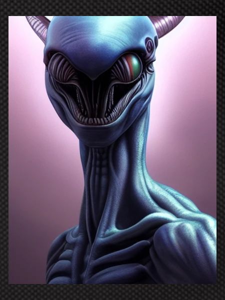 Alien effrayant