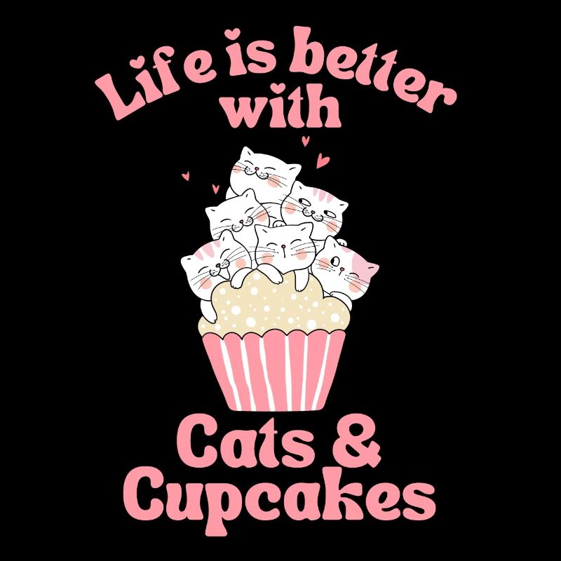Cat Cupcake kawaii Cupcake et Cat Lovers