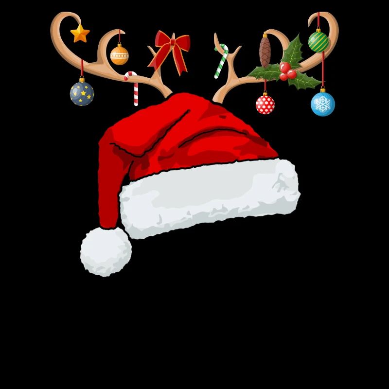 Lettre T bonnet de Noël