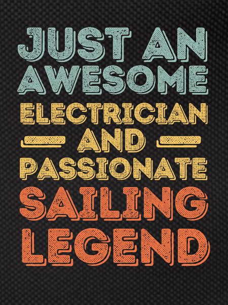 Electrician sails retro