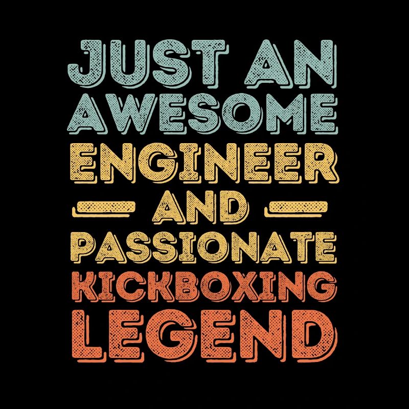 Engineer kickboxing retro