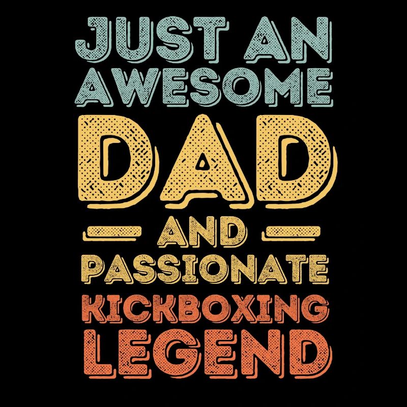 Dad kickboxing retro