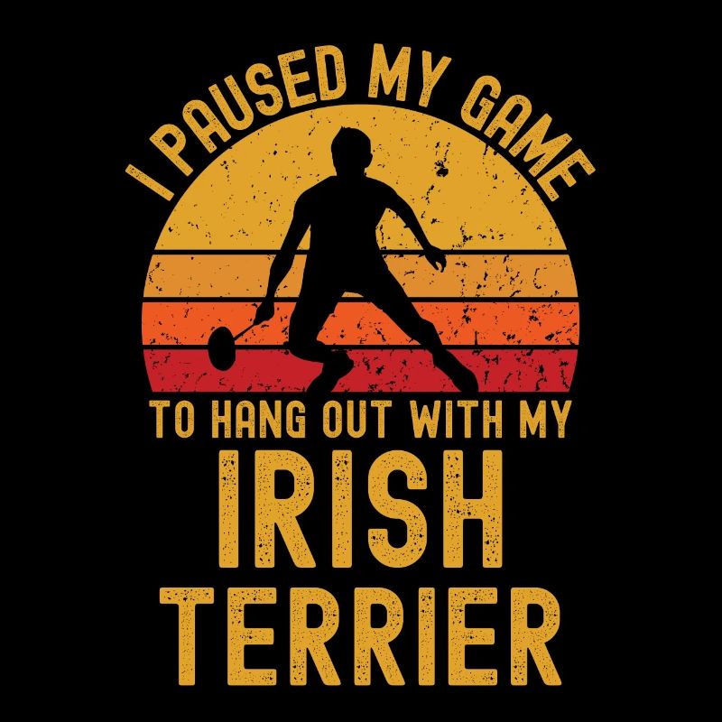 Badminton and Irish Terriers