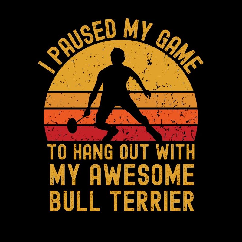 Badminton et Bull Terrier