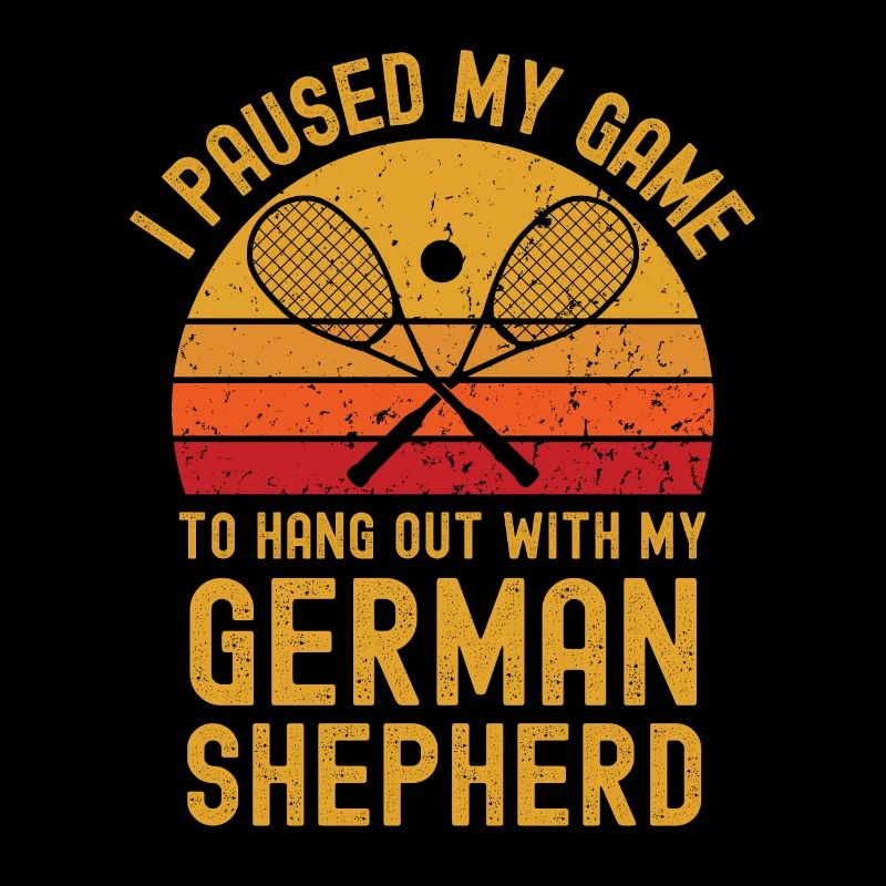 Squash und Deutscher Schäferhund