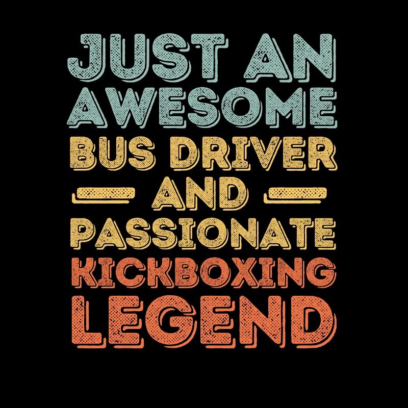 Bus driver kickboxing retro