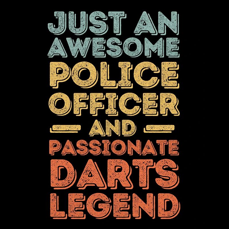 Policeman Darts retro